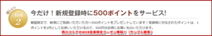 西川ストアのWEB会員限定クーポン情報！（サンプル画像）